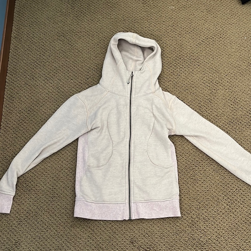 Lululemon Full-Zip pink scuba